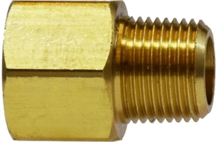 1/4 Female Pipe to 1/8 Male Pipe Adapter Brass