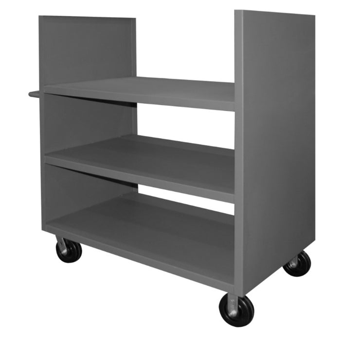 2 Sided Solid Stock Truck, 3 Shelves