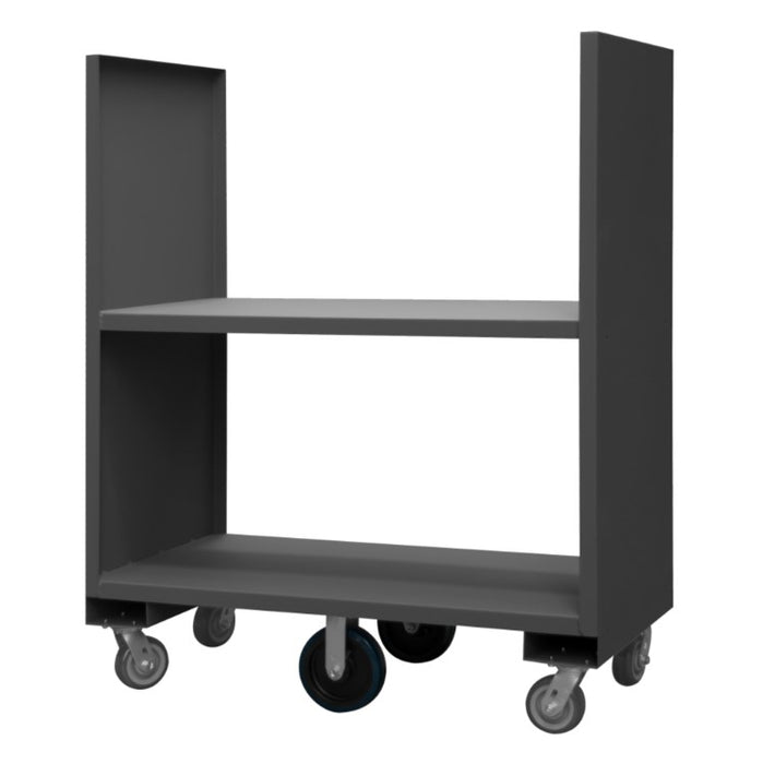 2 Sided Solid Stock Truck, 2 Shelves
