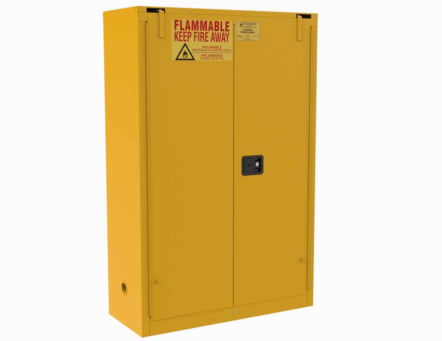 Flammable Storage, 60 Gallon, Self Close