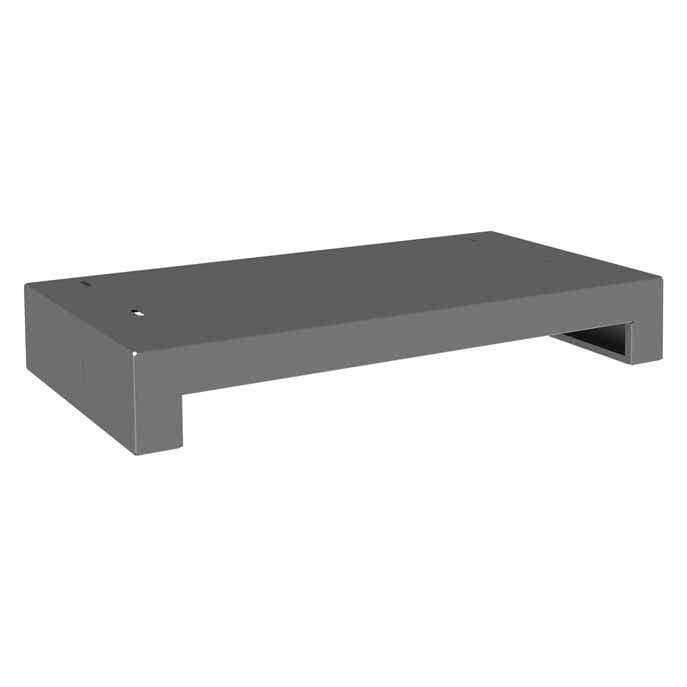 Base Of 17″ For Drawer Cabinets, Gray
