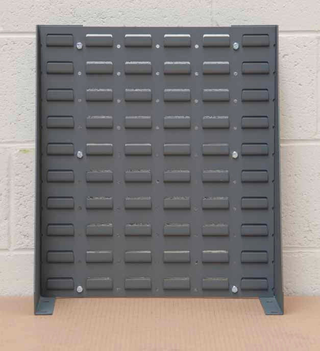 Louvered Panel Rack, 17.25 X 20