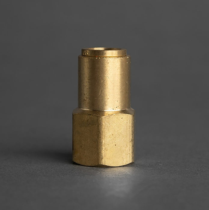 3/8 Tube to 1/4 Female Pipe Push Connect Brass