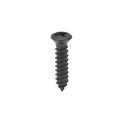 #8 x 3/4 #6 HD Phillips Oval Tapping Screw Black Oxide