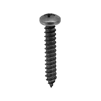 #8 x 1 Philips Pan Tapping Screw Black Oxide