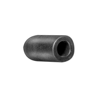 1/4 x 9/16 Black Rubber Vacuum Cap Fits 1/4" Tube OD