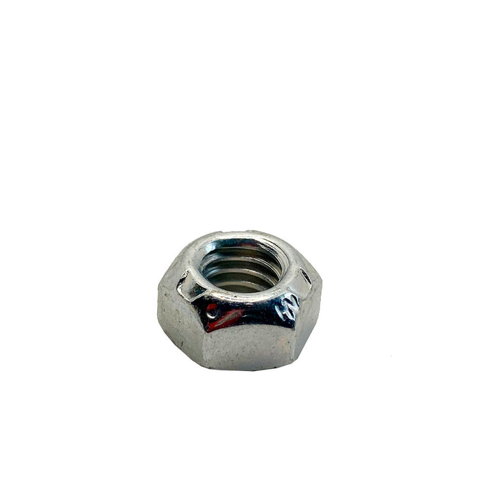5/16-24 All Steel Lock Nut / Prevailing Torque / Grade C / Fine (UNF) / Zinc Plated