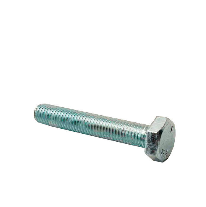 M10-1.5 X 60 Metric Hex Cap Screw / Class 8.8 / Zinc Plated / Full Thread / DIN #933