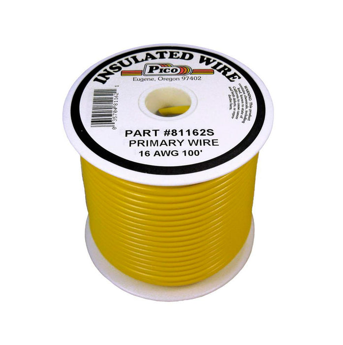 16 Gauge Primary Wire / Yellow