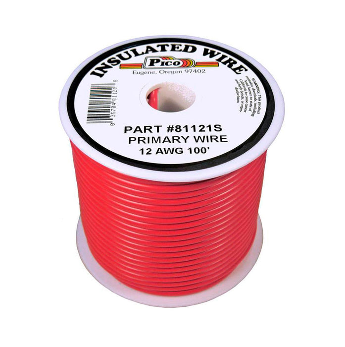 12 Gauge Primary Wire / Red