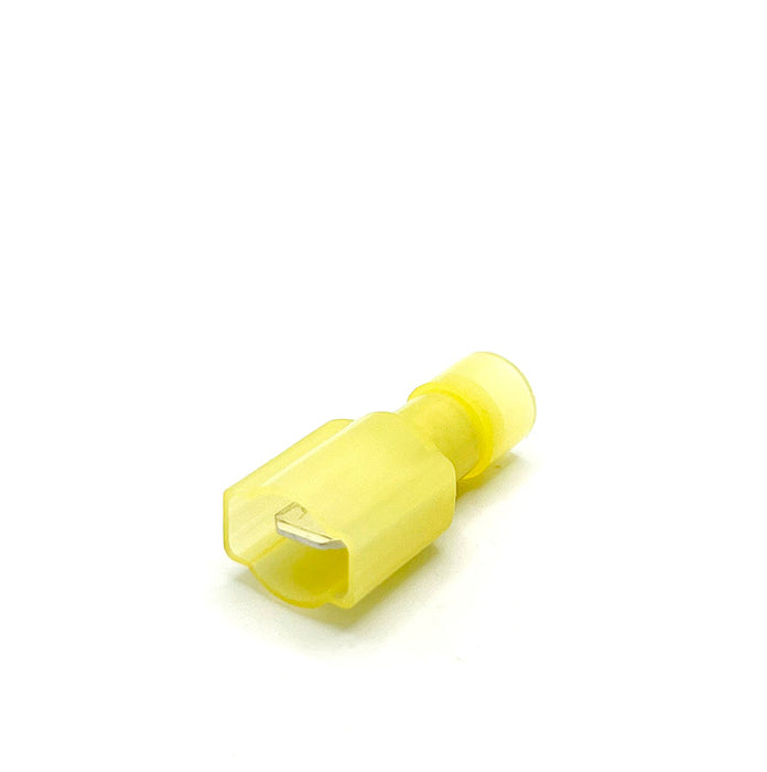 12-10 Yellow Male .250 TAB Disconnect Nylon Insulated