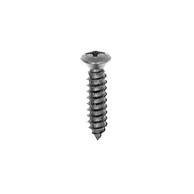 #10 x 3/4 #8 Head Phillips Oval Tapping Screw Black Oxide