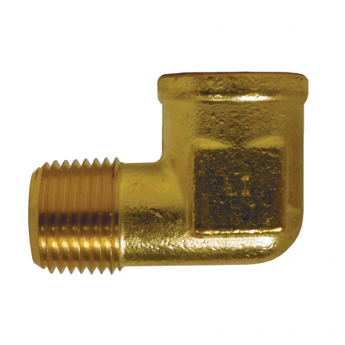 1/8 90 Degree Forged Elbow Brass
