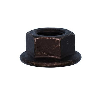 M10-1.5 Hex Flange Nut Across Flats : 15mm Flange Dia : 21mm Overall Height : 10mm, Phosphate