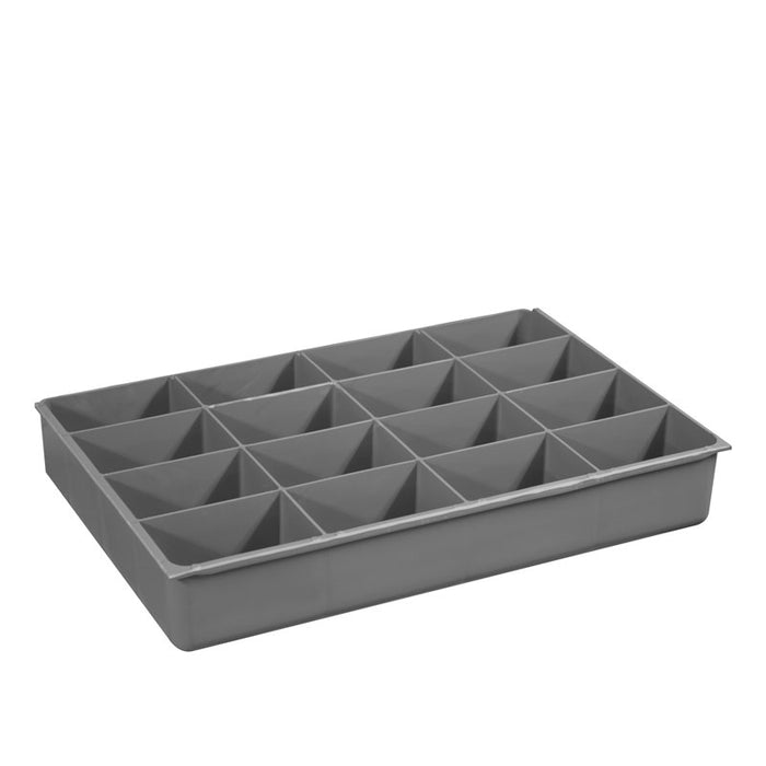 Large, 16 Compartment Insert, Gray