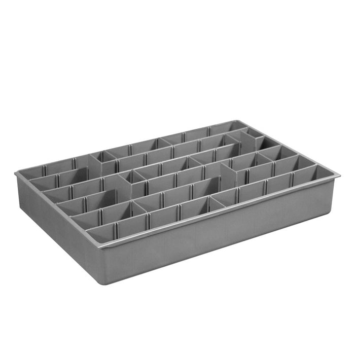 Large, Variable Compartment Insert, Gray