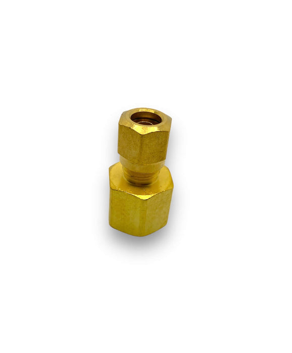 3/8 Tube to 3/8 Female Pipe Connector Brass