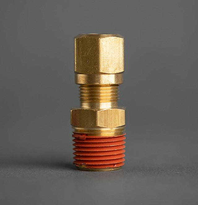 3/8 Tube to 3/8 Male Pipe DOT Connector