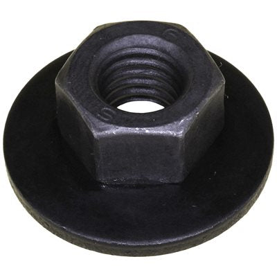 M8-1.25 Free Spin Washer Nut Across Flats : 13mm Overall Height : 10.5mm Washer Dia: 24mm: Phosphate