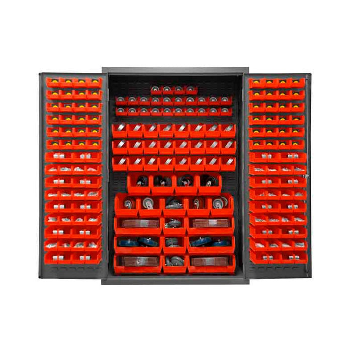 Cabinet, 186 Red Bins