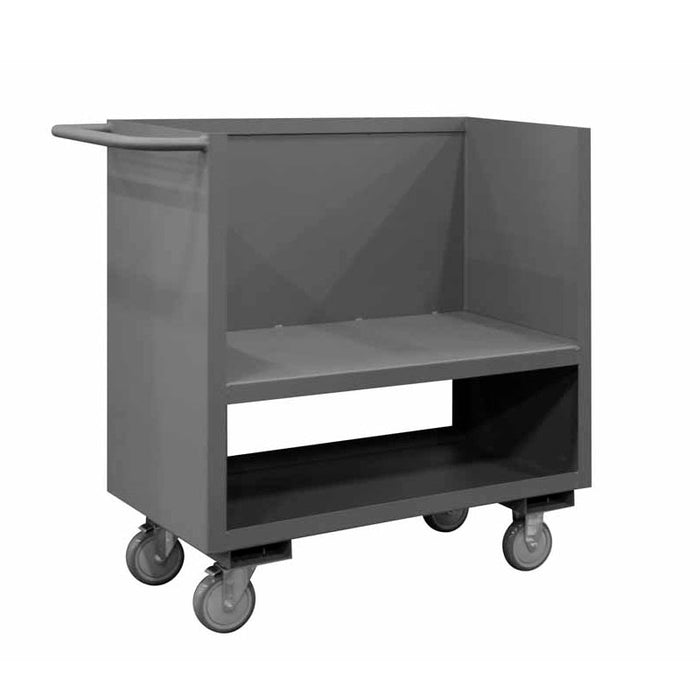 3-Sided Solid Truck with 2 Shelves