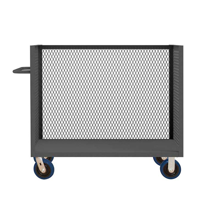 3 Sided Mesh Truck, 1 Shelf