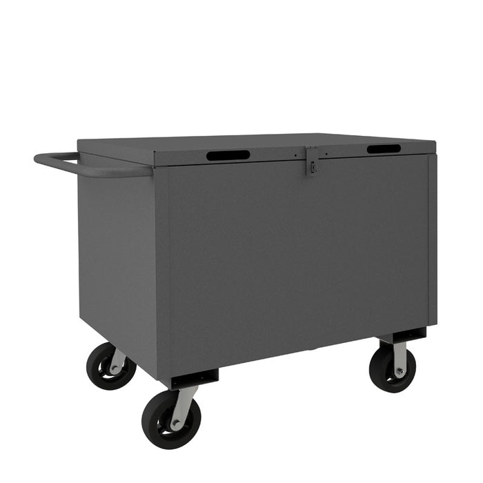 4-Sided Solid Box Truck with Hinged Cover