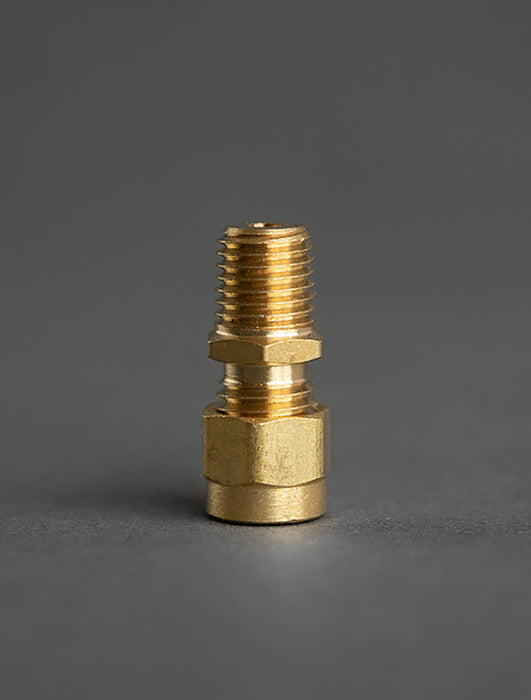 5/32 Tube 1/16 Pipe Male Connector Brass