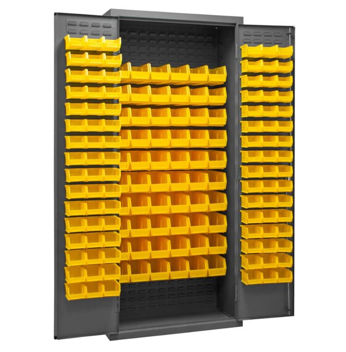 Cabinet, 156 Yellow Bins