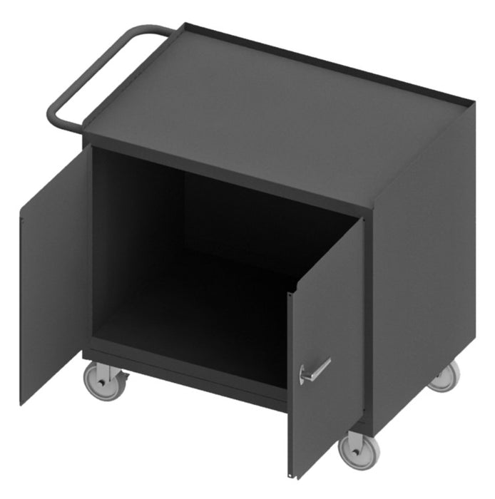 Steel Top Mobile Bench Cabinet with 2 Doors