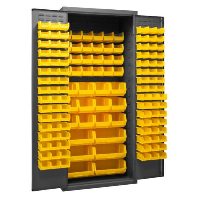 Cabinet, 138 Yellow Bins