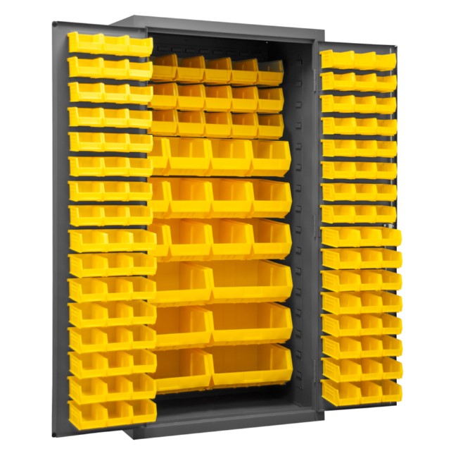 Cabinet with 132 Bins