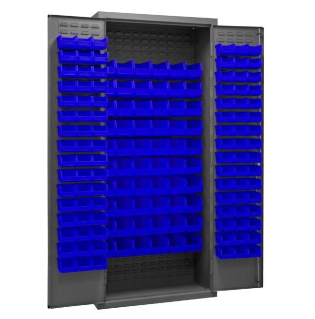 Cabinet with 156 Bins