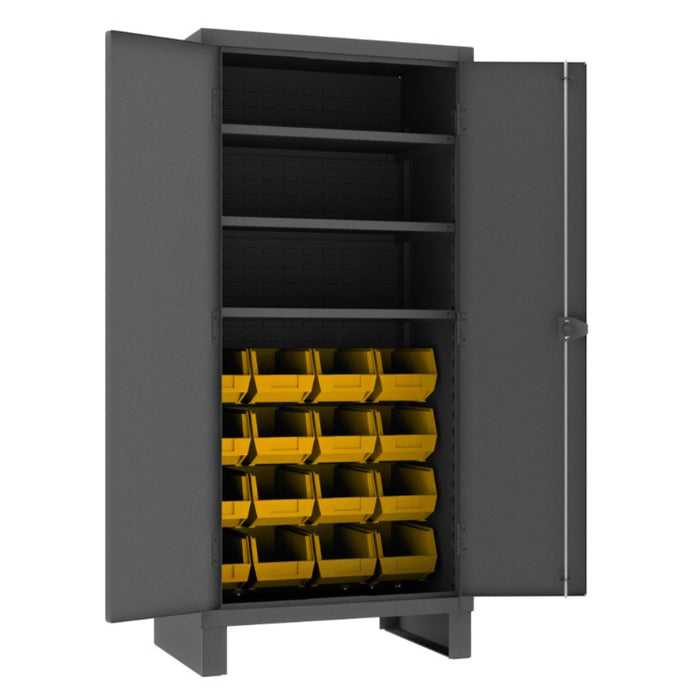 Cabinet with 16 Bins and 3 Shelves