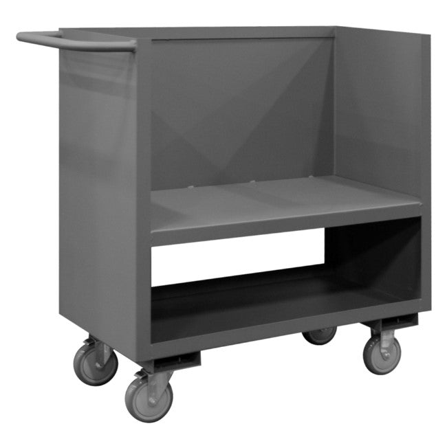 3-Sided Solid Truck with 2 Shelves