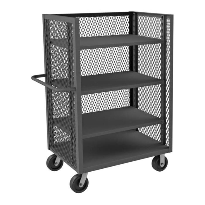 3-Sided Truck with 3 Adjustable Shelves