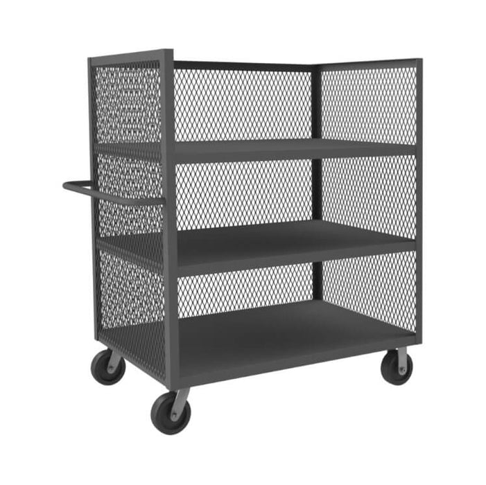 3-Sided Mesh Truck with 3 Shelves