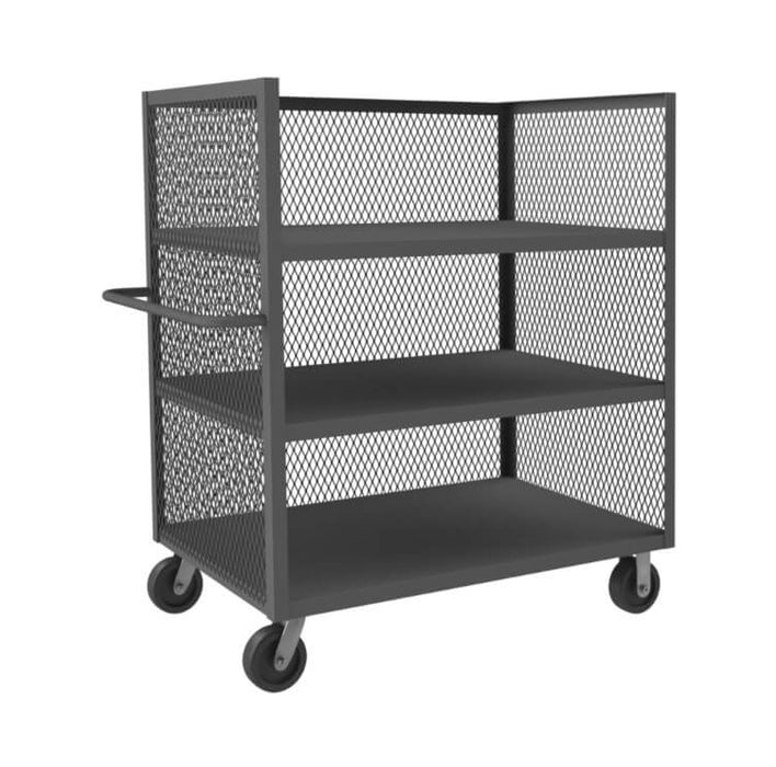 3-Sided Mesh Truck with 3 Shelves
