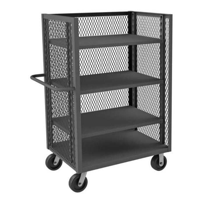 3-Sided Truck with 3 Adjustable Shelves