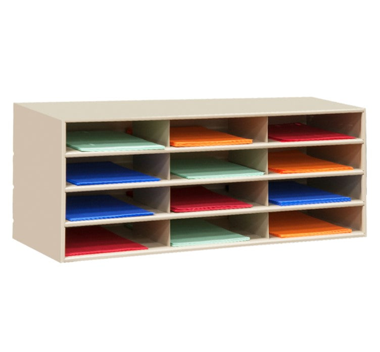 Horizontal Lit Rack with 12 Holes