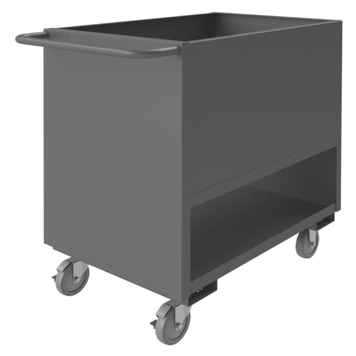 4-Sided Low Deck Truck with 2 Shelves