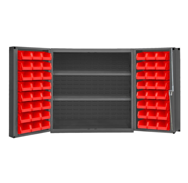 Cabinet with 48 Bins and 2 Shelves