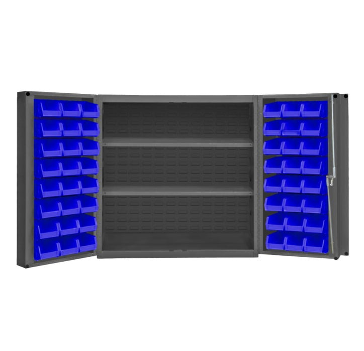 Cabinet with 48 Bins and 2 Shelves