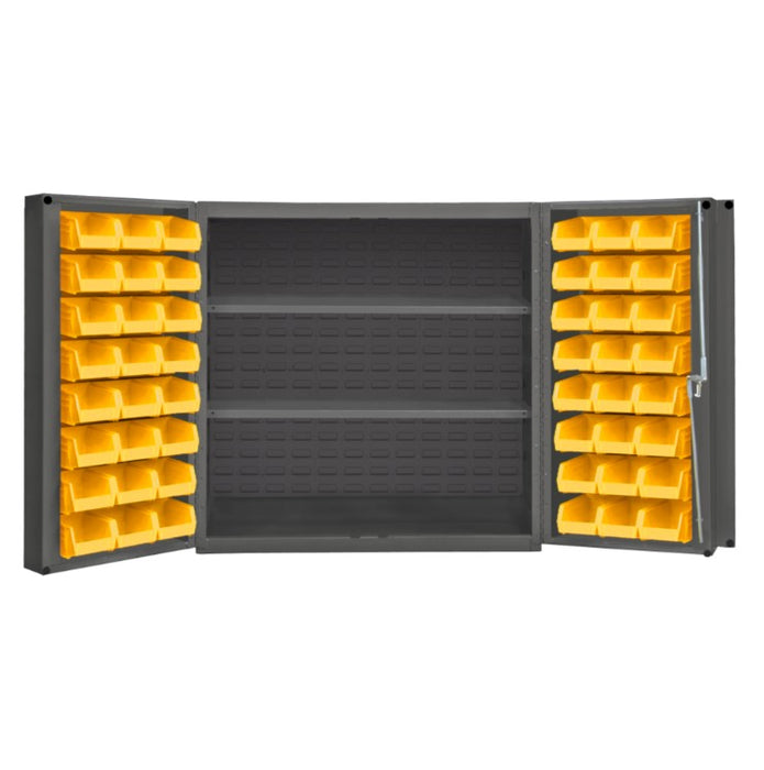 Cabinet with 48 Bins and 2 Shelves