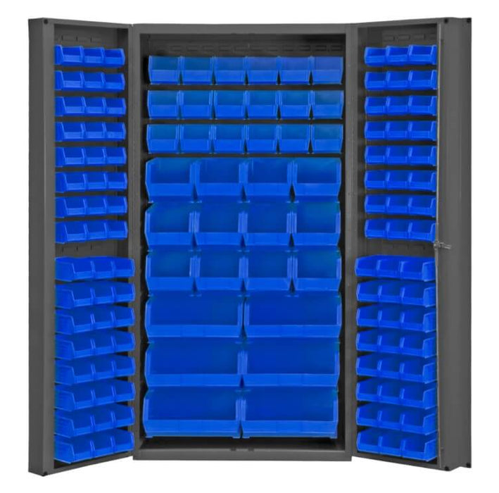 Cabinet with 132 Bins