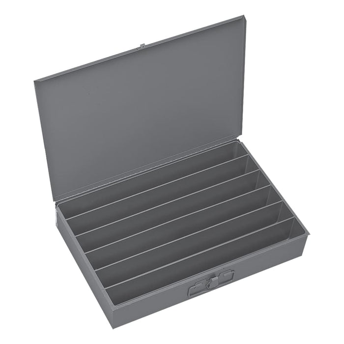 6 Hole Horizontal Metal Drawer with catch #125