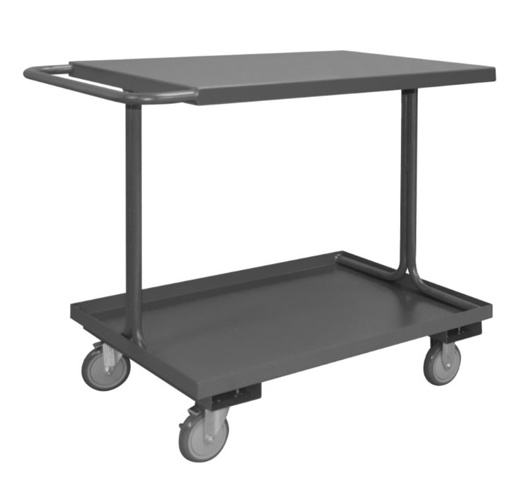 Easy Access Cart with 2 Shelves