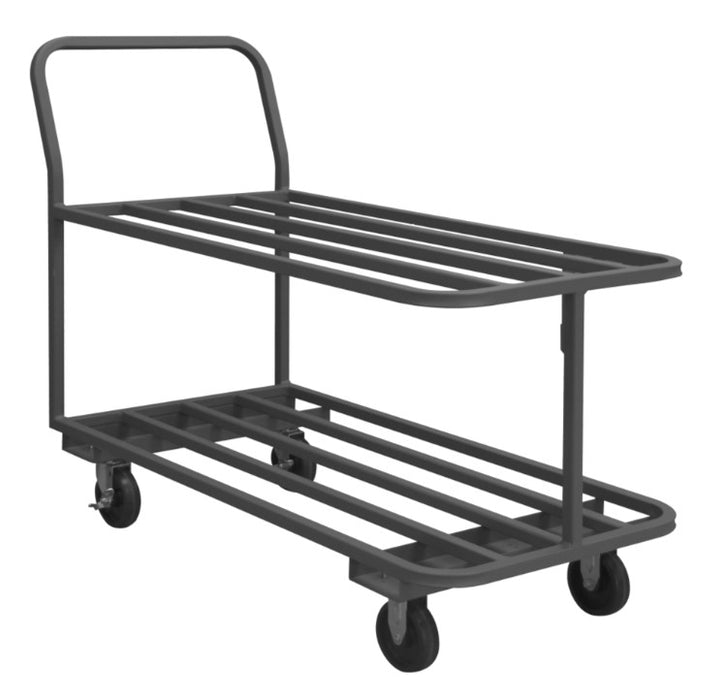 Platform Truck, 2 Shelves, 18 x 48