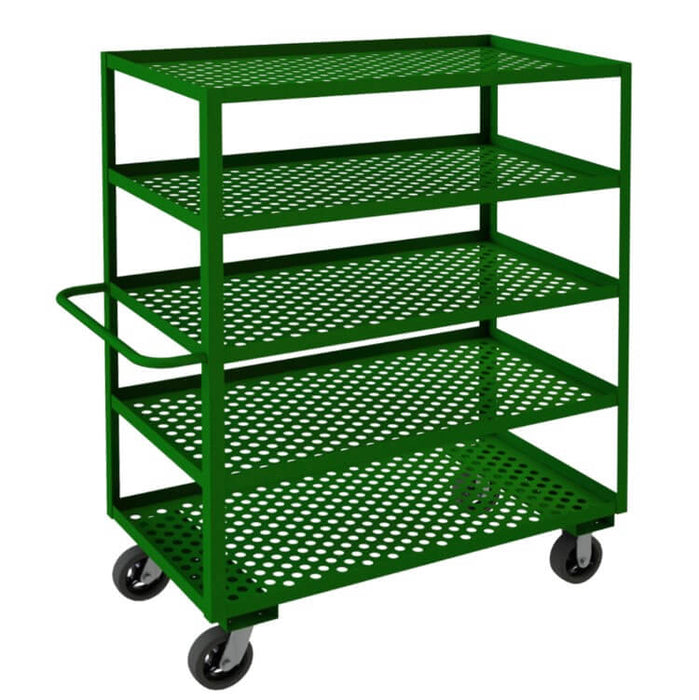Garden Cart, 5 Perforated Shelves