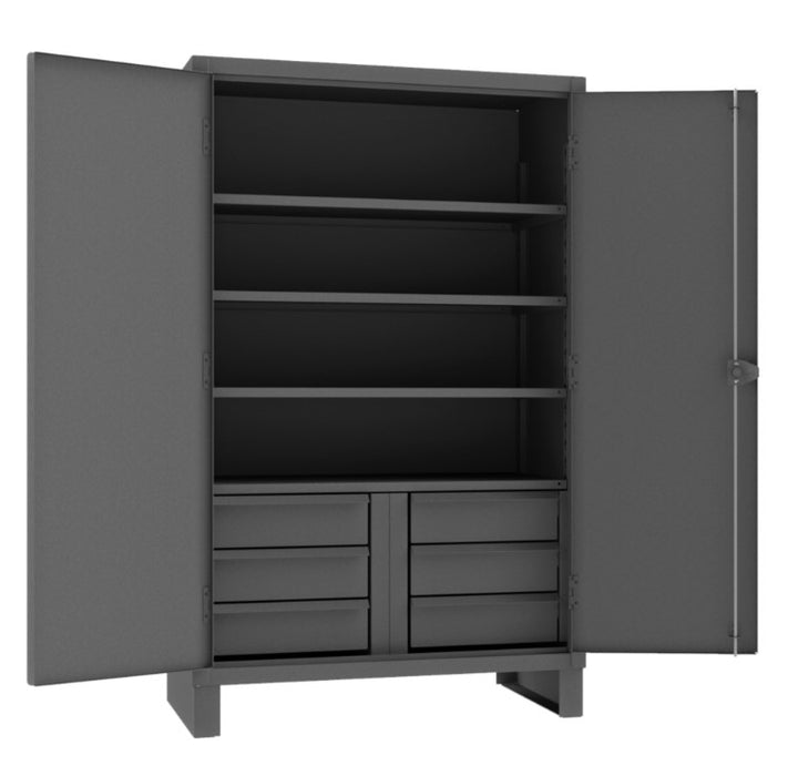 Cabinet with 6 Drawers and 4 Shelves